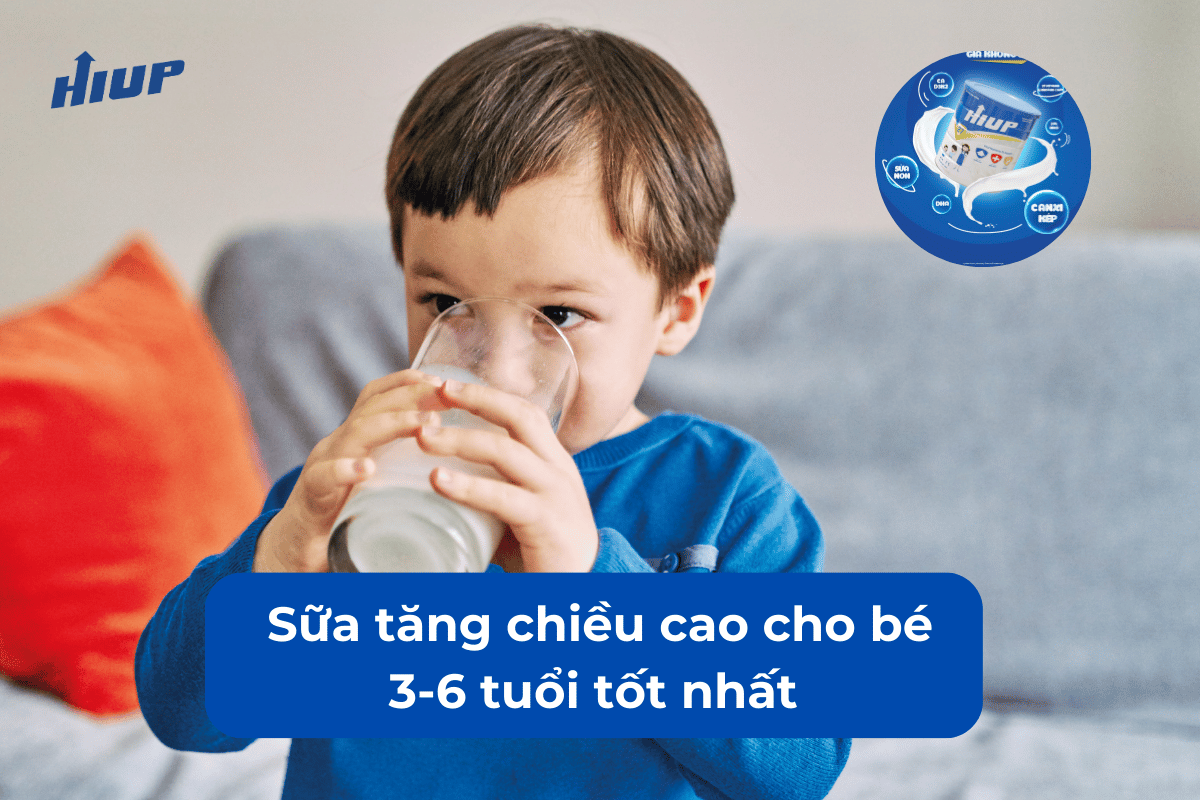 sữa tăng chiều cao cho bé 3 6 tuổi