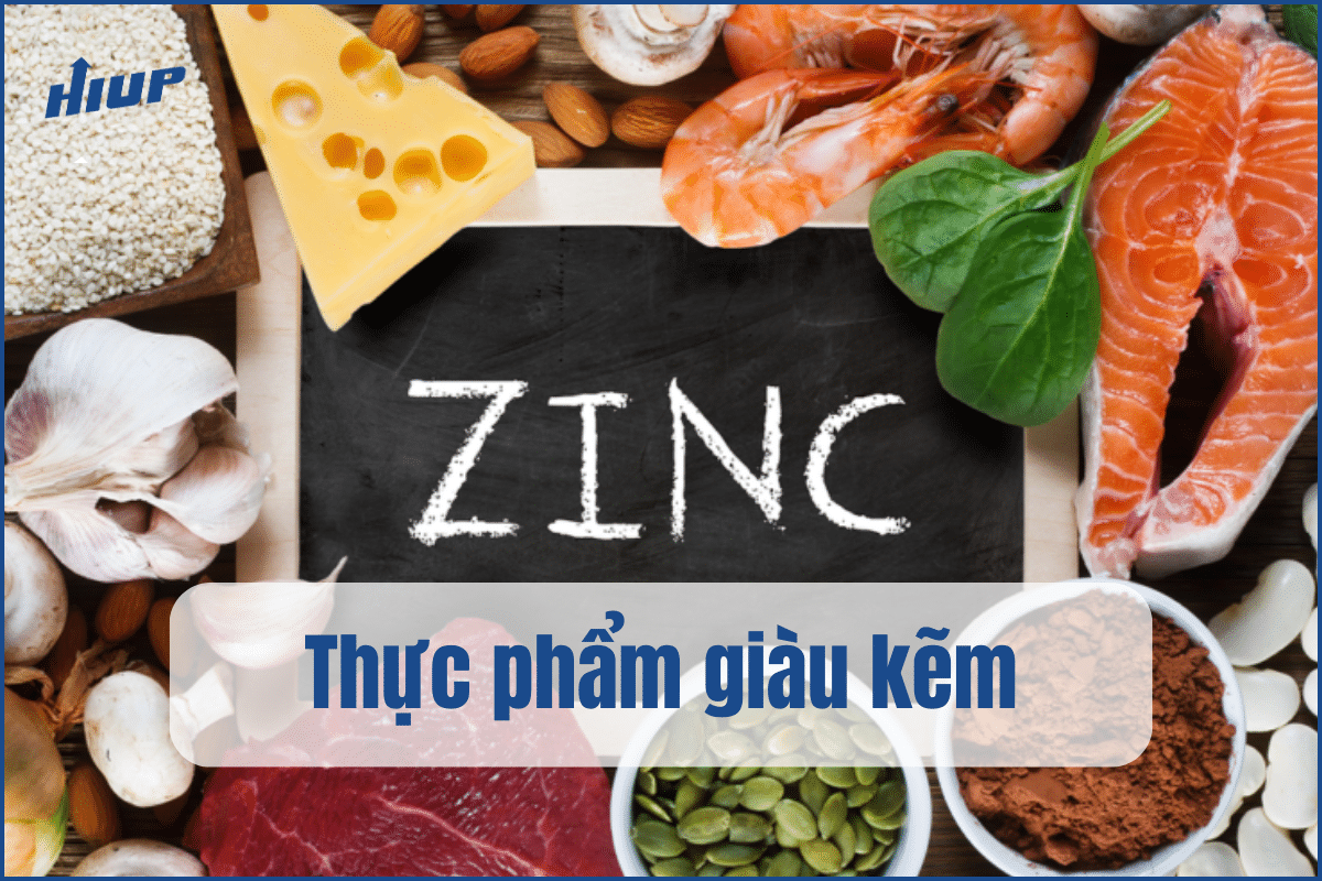 thực phẩm giàu kẽm cho trẻ