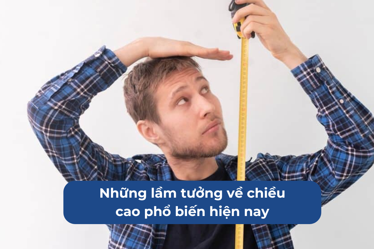 lầm tưởng về chiều cao