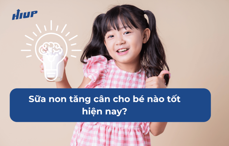 sữa non tăng cân cho bé